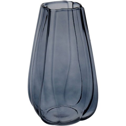 Vaso Decorativo Enfeite Casa Planta Home&Co Vidro 28x15x15cm Marrom