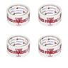 4 Fitas Escrita Frágil Maxtape 100mx48mm - 2