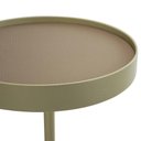 Ver imagem 3 de Mesa de Apoio Tokyo Alta Recouro Caramelo Base Gold 60cm - 67762