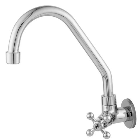 Torneira Cozinha C33 Parede Bica Alta Design Funcional Leao Metais