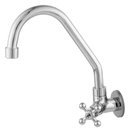 Ver imagem 1 de Torneira Cozinha C33 Parede Bica Alta Design Funcional Leao Metais