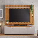 Ver imagem 2 de Estante Home para Tv até 65 Polegadas Conceito Jcm Móveis Cinamomo/off