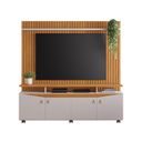 Ver imagem 1 de Estante Home para Tv até 65 Polegadas Conceito Jcm Móveis Cinamomo/off