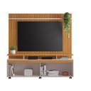 Ver imagem 3 de Estante Home para Tv até 65 Polegadas Conceito Jcm Móveis Cinamomo/off