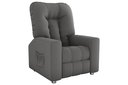 Ver imagem 2 de Poltrona Reclinável Mx5 Pallas Suede Cinza B250 – Matrix