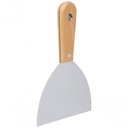 Ver imagem 1 de Espátula de Aço Inox 5 Aplicação de Gesso Rejunte Massa Corrida Resinas Inox Tigre