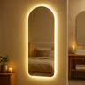Espelho Arcos  Lopazzi 110x50cm com LED Touch – Moderno e Decorativo para Quarto, Sala e Banheiro - 6