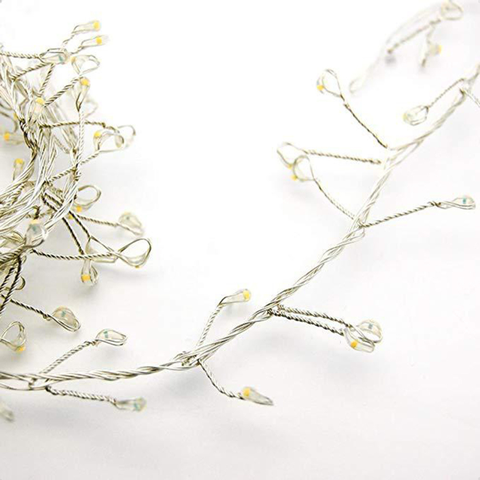 Fio de Luz Fada Cordão Led Festão 3000k 200 Leds Taschibra 110v