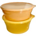 Ver imagem 1 de Tupperware Kit 2 Peças Tigelas Class Amarela e Laranja 1,9l e 1,4l Kit 2 Peças Tigelas Class Amarela
