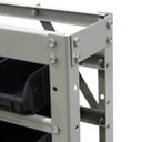 Ver imagem 2 de Estante Porta-Componentes 30 Caixas Pretas Marcon