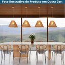 Ver imagem 7 de Kit 4 Cadeiras Toscana Fratini Aço Champagne Enc. Madeira Tela Rattan Sintético Assento Pu