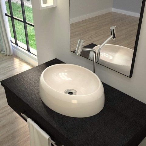 Cuba de Apoio para Banheiro Ov39w Capri Compace