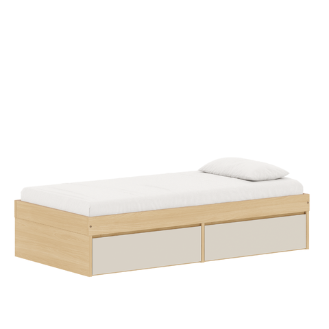 Cama Infantil Duas Gavetas Linha Play Quater