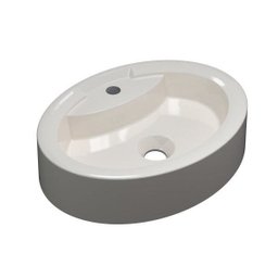 Cuba para Banheiro OV43W Oval Onix Compace - 2