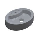 Ver imagem 2 de Cuba para Banheiro Ov43w Oval Onix Compace