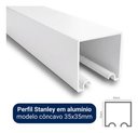 Ver imagem 5 de Porta Branca Friso 23 90x210cm + Kit de Correr Branco