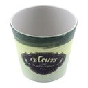 Ver imagem 3 de Kit 10 Mini Vasos de Planta Cachepot Estampados Decorados 11cm