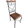 Cadeira Estofada Impermeável de Ferro Artesanal Kit com 4 - 7