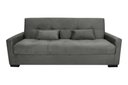 Ver imagem 2 de Sofá Cama Lavínia 3 Lugares Suede Cinza Matrix