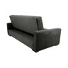 Sofá Cama Lavínia 3 Lugares Suede Cinza Matrix - 4