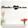 Adesivo Parede Frase Família É Tudo De Bom - 1