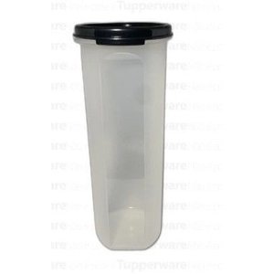 Modular Redondo 890ml Transparente com Tampa Preta Tupperware