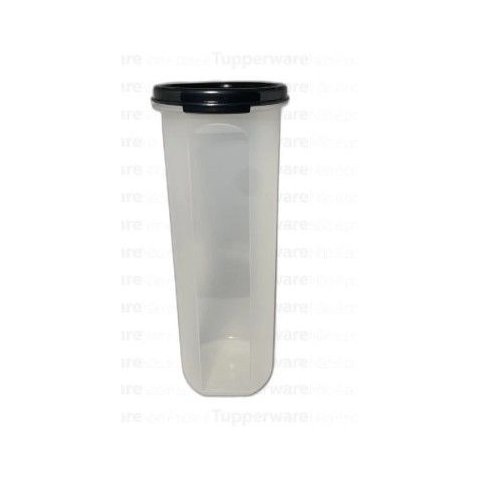 Modular Redondo 890ml Transparente com Tampa Preta Tupperware