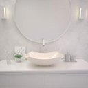 Ver imagem 1 de Cuba de Apoio para Banheiro Abaulada L42 Lux Compace