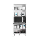 Ver imagem 5 de Composição Cozinha Modulada Evidence 6 Peças Poliman Móveis