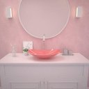 Ver imagem 1 de Cuba de Apoio para Banheiro L45 Lux Canoa Compace