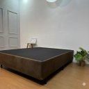 Ver imagem 3 de Base Cama Box Casal Diversas Cores (138x188x40) - Suede Maarrom