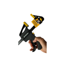 Ver imagem 2 de Kit Jogo com 4 Grampos Tipo Sargento de Aperto Rápido 24" Polegadas 600mm para Marcenaria Fertak