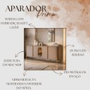 Ver imagem 3 de Aparador Buffet Prime 4 Portas LED Vidro 180cm Sala Jantar Hall de Entrada Cantinho Cafe:Fendi