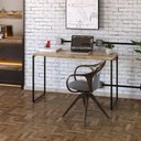 Ver imagem 2 de Mesa de Escritório Escrivaninha 120cm Dynamica Industrial C08 Carvalho - Mpozenato