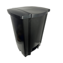 Ver imagem 1 de Coletor Lixeira de Pedal 50 Lt Tonk Preto