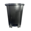 Ver imagem 2 de Coletor Lixeira de Pedal 50 Lt Tonk Preto