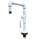 Ver imagem 4 de TORNEIRA DESIGN INDUSTRIAL EM PVC REGISTRO ESFERA 1/2 - BRANCA