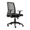 Ver imagem 3 de Cadeira De Escritório Unik Roal Preto