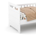 Ver imagem 3 de Cama Babá Vitta com Colchão D33 Branco Soft - Matic Móveis