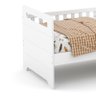 Cama Babá Vitta com Colchão D33 Branco Soft - Matic Móveis - 3