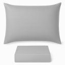 Ver imagem 2 de Jogo de Lençol 4 Peças Golden Rozac 200 Fios Hypercal Quenn Cinza