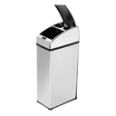Ver imagem 2 de Lixeira Automática com Sensor Inox 6 Lts Litros Quadrada