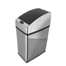 Lixeira Automática com Sensor Inox 6 Lts Litros Quadrada - 4