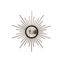 Ver imagem 1 de Espelho decorativo de parede redondo com moldura pequeno Mini Celestial Rose Gold