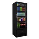 Ver imagem 1 de Visa Cooler Refrigerador de Bebidas Vertical 2 a 8ºc 370/403l Vb40ah 220v All Black Metalfrio