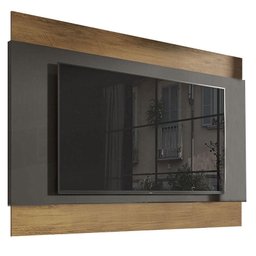 Painel para Tv Suíça Freijó Grafite Perolizado - Móveis Leão - 1