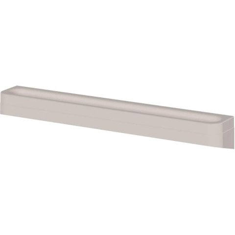 Toalheiro para Banheiro Bege 55cm Adesivo Parede Porta Toalha Eleve ou