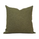 Ver imagem 1 de Almofada Boucle Verde Musgo Quadrada Tipo:completa