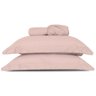 Jogo de Lençol Casal Padrão Slim Percal 200 Fios 3 Peças - Rose - 1