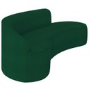 Ver imagem 6 de Sofá 4 Lugares para Sala 220cm Orgânico Wendi Boucle Verde I01 - Mpozenato